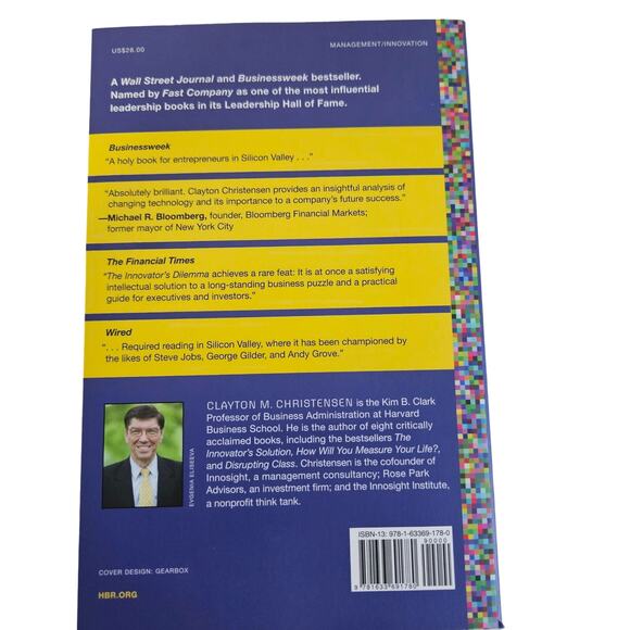 The Innovator's Dilemma By Clayton M. Christensen Softcover Business Leadership - Picture 4 of 7
